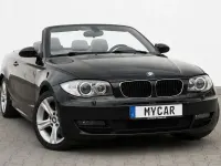 Gebraucht BMW 120 Cabriolet Sport Line 170 PS (125 kW) 2008 Schwarz Cabrio