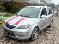 Brugt Mazda 2 Active 80 HK (58 kW) 2007 Grå Hatchback