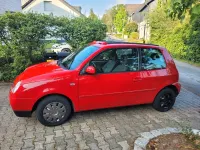 Gebraucht VW Lupo Basis 50 PS (36 kW) 2002 Rot Kleinwagen