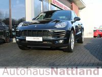 gebraucht Porsche Macan S Diesel PDK Leder Bose AHK Luftfederung