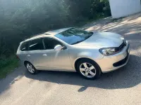 Gebraucht VW Golf VI 2010 Silber Kombi