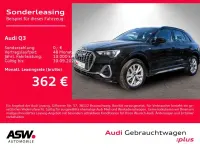 Gebraucht Audi Q3 S-Line 150 PS (110 kW) 2025 Mythosschwarz metallic SUV