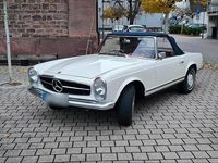 Gebraucht Mercedes 230 150 PS (110 kW) 1963 Weiß Cabrio