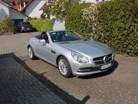 Gebraucht Mercedes SLK200 184 PS (135 kW) 2015 Silber Cabrio