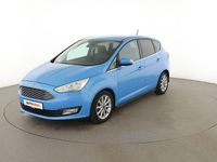 Gebraucht Ford C-MAX Titanium 125 PS (91 kW) 2016 Blau Van / Kleinbus