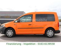 Second-hand VW Caddy 131 CP (96 kW) 2020 Portocaliu Monovolum