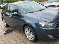 Gebraucht VW Golf VI Highline 122 PS (89 kW) 2009 Bluegraphit Kleinwagen