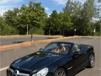 Gebraucht Mercedes SL500 388 PS (285 kW) 2010 Schwarz Cabrio