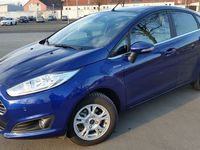 Gebraucht Ford Fiesta Titanium 101 PS (74 kW) 2014 Blau metallic Kleinwagen