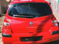 gebraucht Renault Twingo Feuerrot getönte Scheiben TÜV-NEU 8-fach bereift