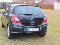 Gebraucht Opel Corsa Edition 87 PS (63 kW) 2010 Schwarz Kleinwagen