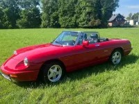 Gebraucht Alfa Romeo Spider 120 PS (88 kW) 1993 Rot Cabrio