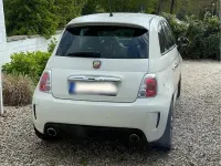 Gebraucht Abarth 500 135 PS (99 kW) 2009 Weiß Kleinwagen