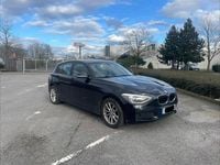 Gebraucht BMW 116 116 PS (85 kW) 2012 Schwarz Kleinwagen