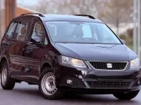 Gebraucht Seat Alhambra Style 140 PS (102 kW) 2011 Schwarz Van / Kleinbus