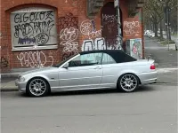 Gebraucht BMW 320 Cabriolet 170 PS (125 kW) 2001 Silber Cabrio