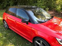 Brugt Audi A1 S-Line 122 HK (89 kW) 2015 Rød Hatchback