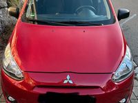 Gebraucht Mitsubishi Space Star 70 PS (51 kW) 2013 Rot Kleinwagen