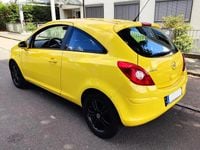 Gebraucht Opel Corsa Edition 80 PS (58 kW) 2009 Gelb Kleinwagen