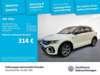 Gebraucht VW T-Roc R-line 150 PS (110 kW) 2025 Pure white/schwarz SUV