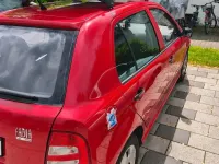 Gebraucht Skoda Fabia 55 PS (40 kW) 2005 Rot Kleinwagen