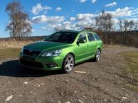 Gebraucht Skoda Octavia RS 170 PS (125 kW) 2012 Grün Kombi