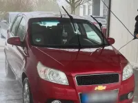 Brugt Chevrolet Aveo 101 HK (74 kW) 2009 Rød Hatchback