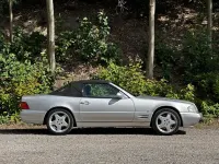 Gebraucht Mercedes SL320 224 PS (164 kW) 2000 Silber Cabrio