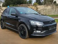 Gebraucht VW Polo Trendline 75 PS (55 kW) 2015 Schwarz Kleinwagen