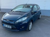 Second-hand Ford Fiesta 60 CP (44 kW) 2012 Albastru Hatchback
