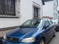 Gebraucht Opel Astra 86 PS (63 kW) 2002 Blau Limousine