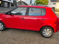Gebraucht Skoda Fabia 60 PS (44 kW) 2009 Rot Kleinwagen