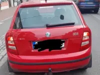 Gebraucht Skoda Fabia 75 PS (55 kW) 2003 Rot Kleinwagen
