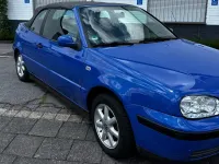 Gebraucht VW Golf 75 PS (55 kW) 1999 Blau Cabrio