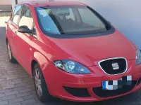 Gebraucht Seat Altea Reference 102 PS (75 kW) 2006 Rot Van / Kleinbus