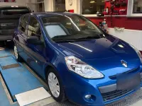 Gebraucht Renault Clio 75 PS (55 kW) 2009 Blau Kleinwagen
