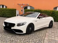 Gebraucht Mercedes S63 AMG AMG 585 PS (430 kW) 2017 Weiß Cabrio