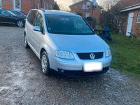 Gebraucht VW Touran 101 PS (74 kW) 2003 Silber Van / Kleinbus