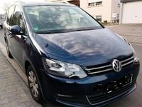 Gebraucht VW Sharan Join 150 PS (110 kW) 2019 Blau Van / Kleinbus