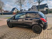 Gebraucht Opel Corsa 80 PS (58 kW) 2010 Schwarz Kleinwagen