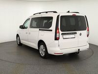Gebraucht VW Caddy Maxi Life 122 PS (89 kW) 2021 Weiß Van / Kleinbus