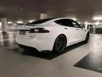 Gebraucht Tesla Model S 386 kW (525 PS) 2019 Weiß Kleinwagen