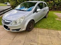 Gebraucht Opel Corsa 2008 Silber Kleinwagen