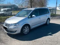 Gebraucht VW Touran Conceptline 140 PS (102 kW) 2009 Silber Van / Kleinbus