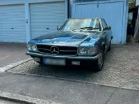 Gebraucht Mercedes SL500 231 PS (169 kW) 1983 Blau Cabrio