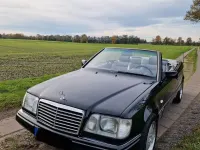 Brugt Mercedes E220 150 HK (110 kW) 1994 Sort Cabriolet