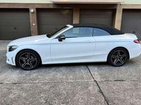 Gebraucht Mercedes C200 AMG line 184 PS (135 kW) 2020 Weiß Cabrio