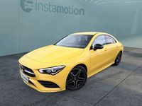 Gebraucht Mercedes CLA200 AMG line 163 PS (119 kW) 2021 Gelb Coupé