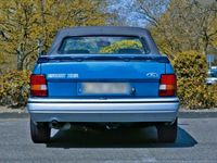 Gebraucht Ford Escort Cabriolet 105 PS (77 kW) 1989 Blau Cabrio