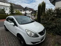 Gebraucht Opel Corsa 90 PS (66 kW) 2009 Weiß Kleinwagen